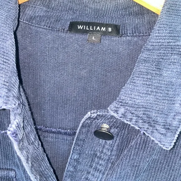 William B Navy Cord Dress - Picture 6 of 6